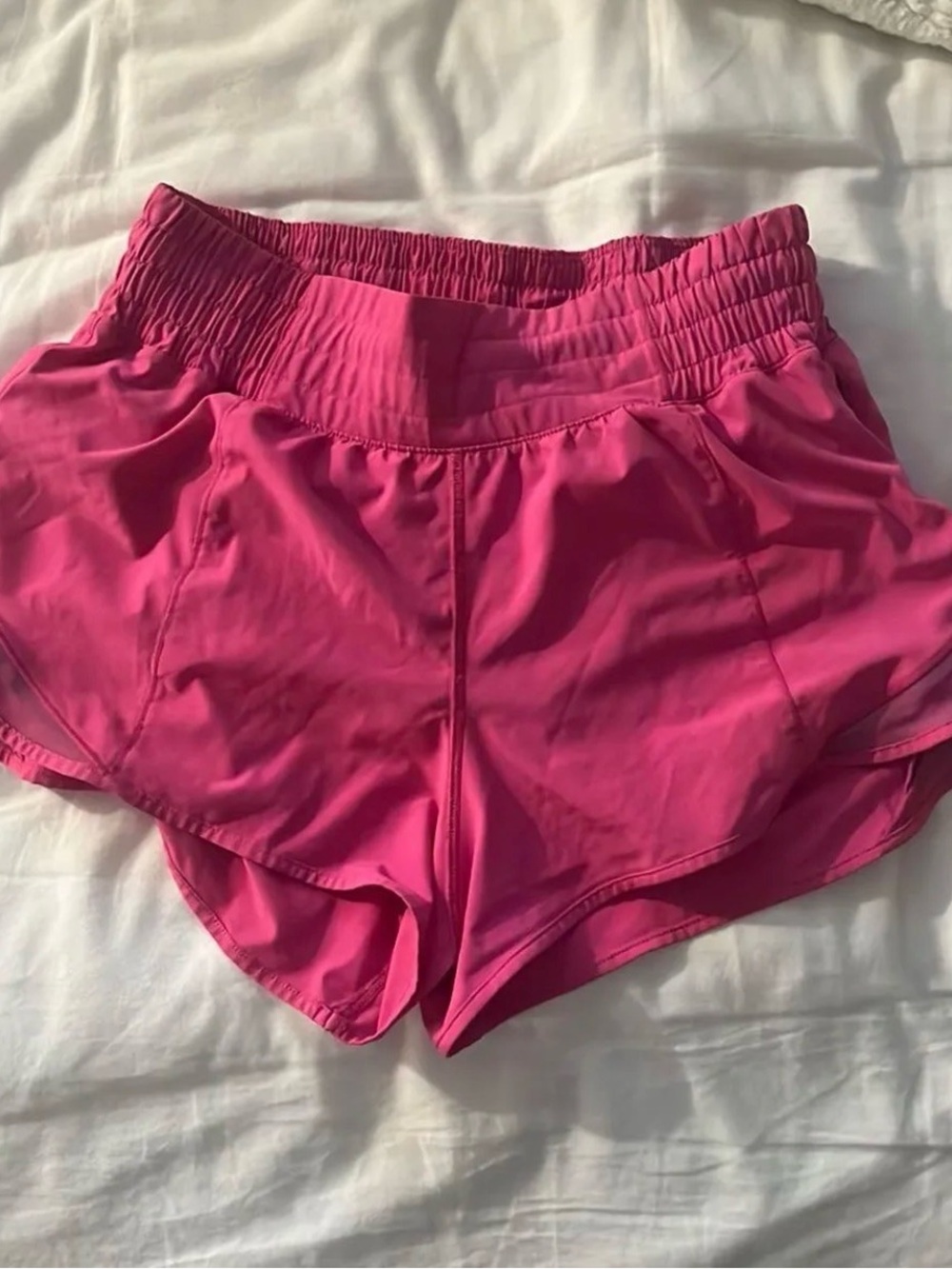 lululemon athletica Bright Pink Women's Athletic Shorts